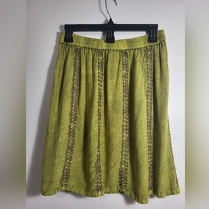 Sacred Threads paperbag mini skirt  women's OS  #2711